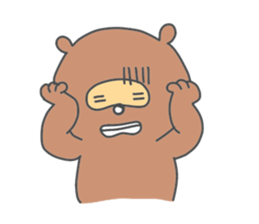 a raccoon dog -TANUKI- sticker #5742435