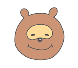 a raccoon dog -TANUKI- sticker #5742443