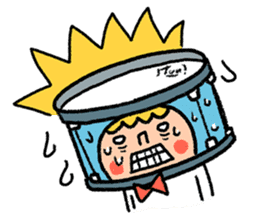 Go for it! Wind music sticker #5742527