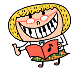 Go for it! Wind music sticker #5742562