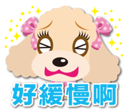 Tsundere Toy poodle Taiwan ver. sticker #5742600