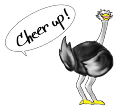 ostrich-Sticker2 sticker #5743110