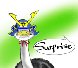 ostrich-Sticker2 sticker #5743116