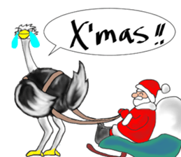 ostrich-Sticker2 sticker #5743123