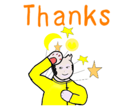 "Chi-kunn"The Tai chi cat(Cannon Style) sticker #5743310