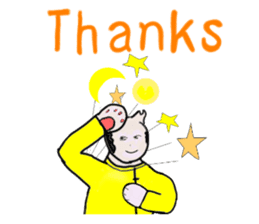 "Chi-kunn"The Tai chi cat(Cannon Style) sticker #5743310