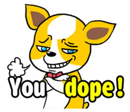 The yellow dog (world) sticker #5743644