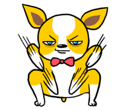 The yellow dog (world) sticker #5743647