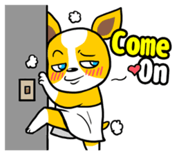 The yellow dog (world) sticker #5743649