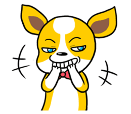 The yellow dog (world) sticker #5743654