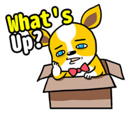 The yellow dog (world) sticker #5743655