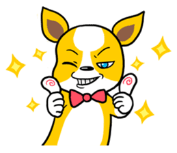 The yellow dog (world) sticker #5743660