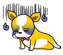 The yellow dog (world) sticker #5743663