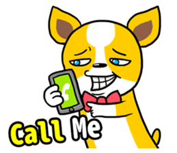 The yellow dog (world) sticker #5743664