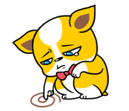 The yellow dog (world) sticker #5743665