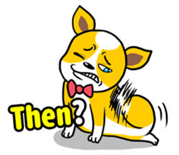 The yellow dog (world) sticker #5743675