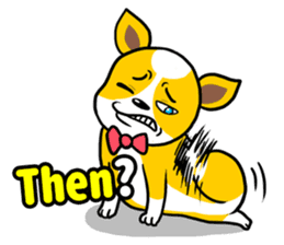 The yellow dog (world) sticker #5743675