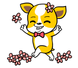 The yellow dog (world) sticker #5743679