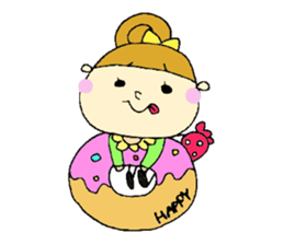 I am girl sticker #5743766