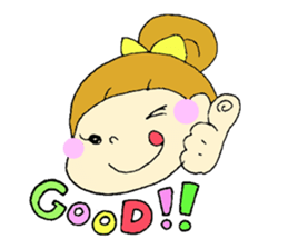 I am girl sticker #5743773