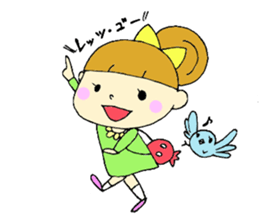 I am girl sticker #5743780