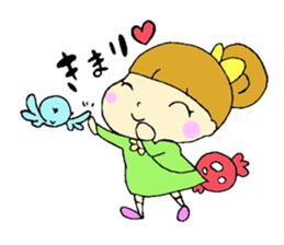 I am girl sticker #5743781