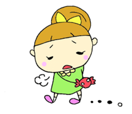 I am girl sticker #5743783