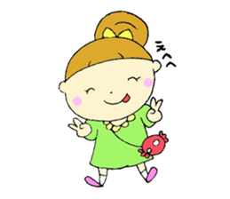 I am girl sticker #5743788