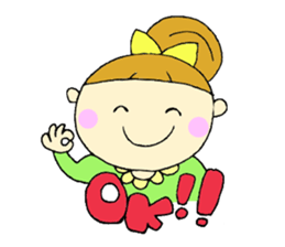 I am girl sticker #5743791