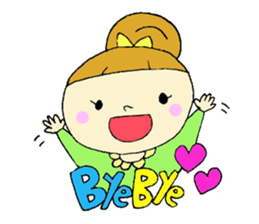 I am girl sticker #5743794