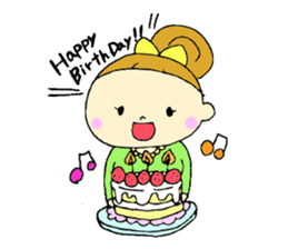 I am girl sticker #5743797