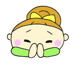 I am girl sticker #5743799