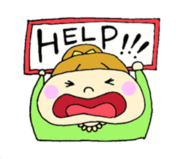 I am girl sticker #5743800