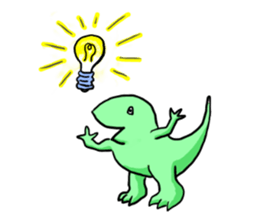 Dinosaurs and Their Friends sticker #5744201