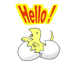 Dinosaurs and Their Friends sticker #5744202