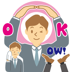 Gentle Suit Man For English