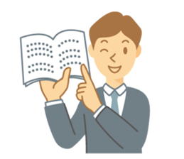 Gentle Suit Man For English sticker #5744964