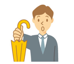 Gentle Suit Man For English sticker #5744994