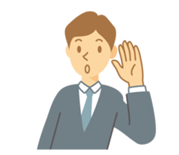 Gentle Suit Man For English sticker #5744998