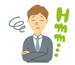 Gentle Suit Man For English sticker #5745004