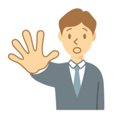 Gentle Suit Man For English sticker #5745012