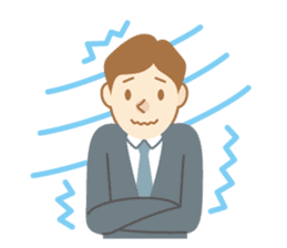 Gentle Suit Man For English sticker #5745022