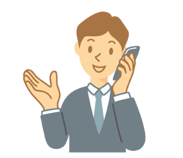 Gentle Suit Man For English sticker #5745032