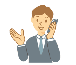 Gentle Suit Man For English sticker #5745032