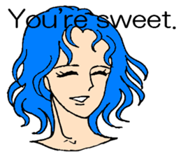 I am in love. Because...(English Ver.) sticker #5745445