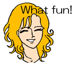 I am in love. Because...(English Ver.) sticker #5745457