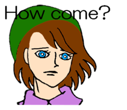 I am in love. Because...(English Ver.) sticker #5745463