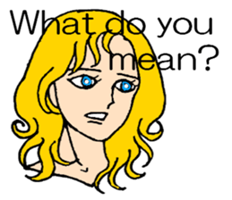 I am in love. Because...(English Ver.) sticker #5745469