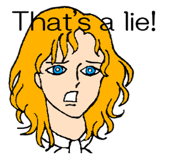 I am in love. Because...(English Ver.) sticker #5745470