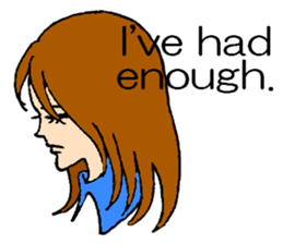 I am in love. Because...(English Ver.) sticker #5745474